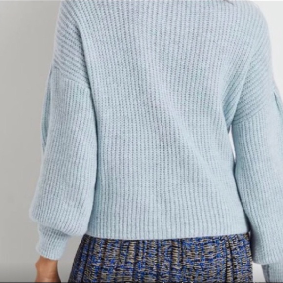 ✨sold✨NWT anthro puff sleeved sweater - Picture 4 of 7